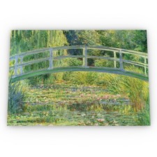 Brücke über einen Teich der