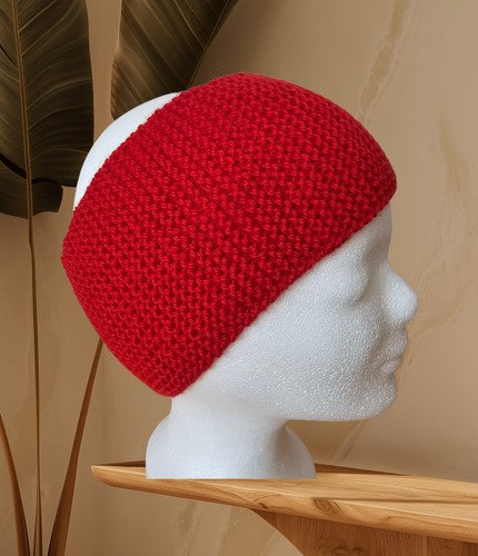 Damen stirnband rot 54 - damen,