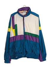 Vintage Marcel Clair Windbreaker Trainingsjacke Bunt size L