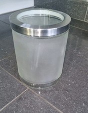 IKEA Droppar NUDEL Pasta Vorratsglas satiniert 21,5 X 16,5 Glas mit Deckel