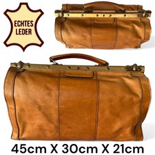 Vintage Echt Leder Arzttasche