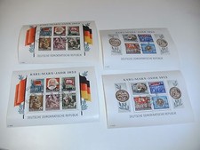 DDR Garnitur Marx Blocks 8/9 je A+B Prüfgarantie alle mit SST