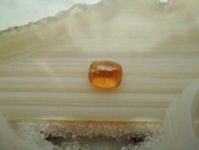 Echter Citrin Antik Cabochon Schmuck Edelstein Fasserstein 106