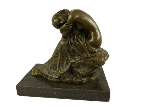 Bronzeskulptur akt frau - akt,