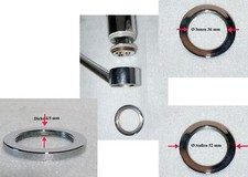 Auslauf Befestigung Konter Mutter Spültisch Waschtisch Küchen Armatur 52mm M31 A
