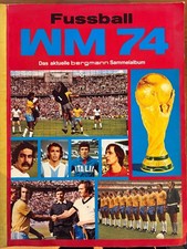 Fußball-Magazin: Fußball WM 74 (Bergmann Sammelalbum), guter Zustand