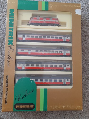 Minitrix set swiss expess - ",