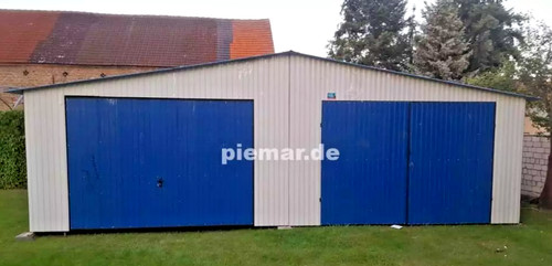Neu blechgarage 8x6 5x2 - neu,