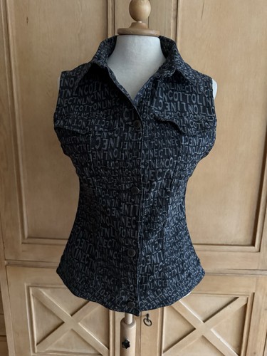 Jeansweste stretch mit - jeansweste,