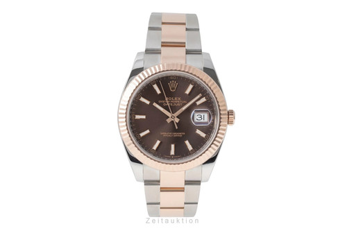 Rolex datejust brown - 41,