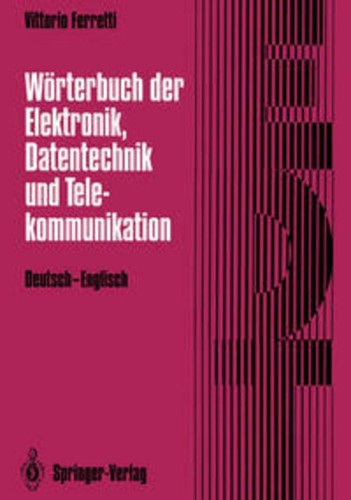 Wörterbuch der elektronik - wörterbuch,