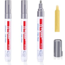 Fugenstift Grau 3er Set Reparatur Fliesenfugen Mörtel Wand Badezimmer Küche