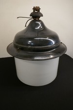 Emaille Industrielampe Bauhaus Loft Werkstatt ArtDeco Vintage 20er 30er Jahre