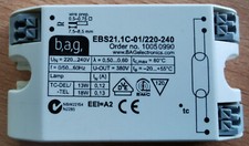 EVG b,a,g EBS21.1C-01/220-240 Trafo für TC-13 / 18 W  / Neu