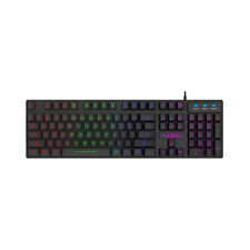 RGB LED Gaming QWERTZ Tastatur