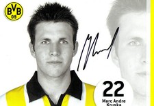 Autogramm - Marc-Andre Kruska