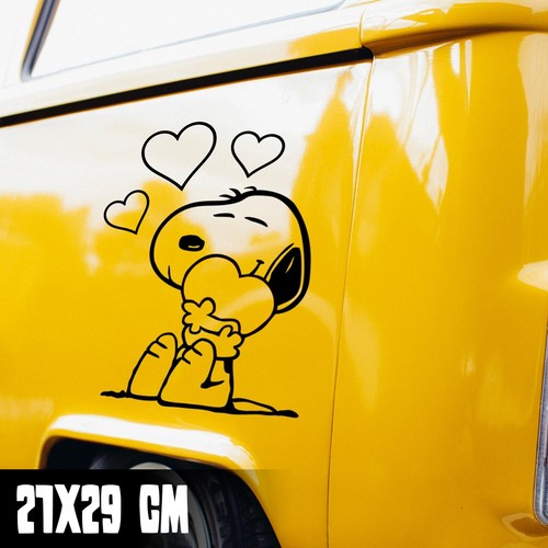 Auto aufkleber snoopy mit - auto,