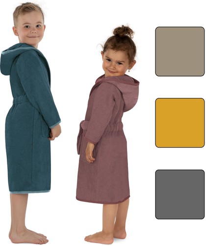 Kinder bademantel aus 100 - bademantel,
