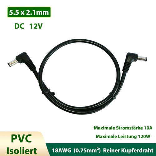 Verlängerungskabel 12v - dc,