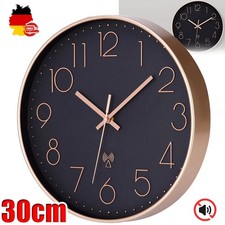 30cm Funkuhr Lautlos Wanduhr