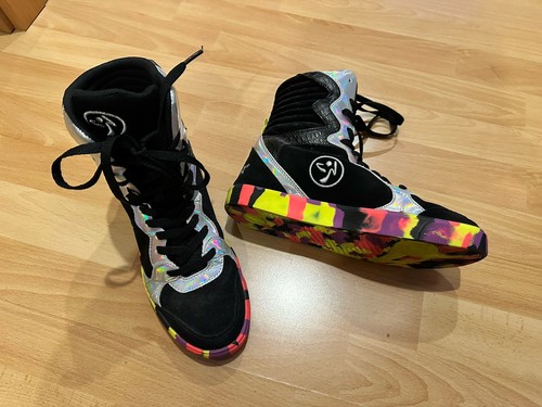 Schwarze zumba schuhe mit - schwarze,