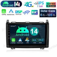 Apple Carplay Autoradio Für Mercedes-Benz B-Klasse W245 2005-2011 GPS Android 15