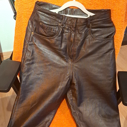 Gino damen lederhose braun - gino,