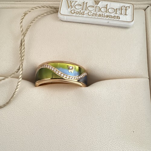 Wellendorff ring 18k gelbgold - ring,