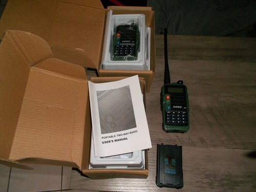 2xuhf vhf handfunkgeräte - 2xuhf/vhf,