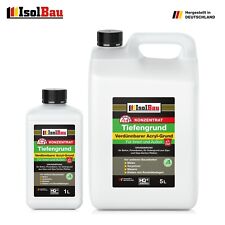 Tiefengrund Konzentrat 1:4 Verdünnbar 5L - 300L Tiefgrund Haftgrund  Wand Boden