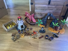 Playmobil Piratenset 6679 6680 6681 Insel Schiff Leuchtturm