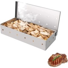 Räucherbox Edelstahl Grill