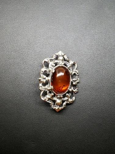 Antike bernstein brosche - antike,