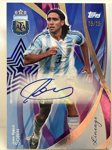 Topps lineage argentina 2024 - topps,