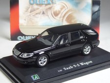 (SB-91) Cararama Saab 9-5 Wagon Kombi schwarz in 1:43 in OVP