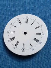 Ziffernblatt für Taschenuhr Emaille Lagerwahre. X44