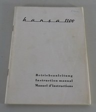 Betriebsanleitung / Owner's