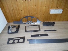 VW Passat 3C B6 Dekorleisten Armaturenbrett Mittelkonsole Set Dunkel Silber