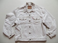 Levi's 70503 Jacke Jeansjacke, Gr. XL, Creme-Weiß ! White Vintage Denim ! KULT !