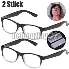 2 x Lesebrille One Power Reader Mehrstärkenbrille Flex Fit Optik Brille 0,5-2,5