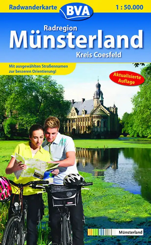 Radwanderkarte kreis coesfeld - radwanderkarte,