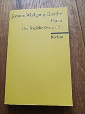 Faust: Der Tragödie zweiter Teil (Reclam-Verlag) Goethe, Johann Wolfgang 