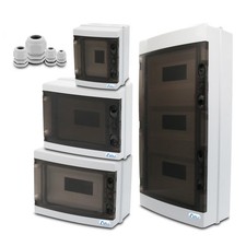 ARLI Sicherungskasten IP65 Aufputz Verteilerkasten Feuchtraumverteiler Verteiler