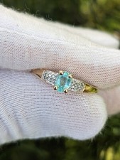 9 Karat Gelbgold Paraiba