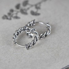 I05 Ohrringe Kreolen