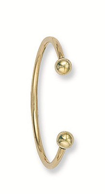 Gelbgold baby torque armreif - baby,