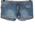 ONE LOVE DENIM Jeansshorts Damen Kurze Hose Gr. DE 38 blau Casual-Look