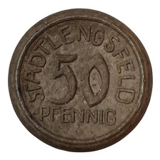 NOTGELD STADTLENGSFELD 50