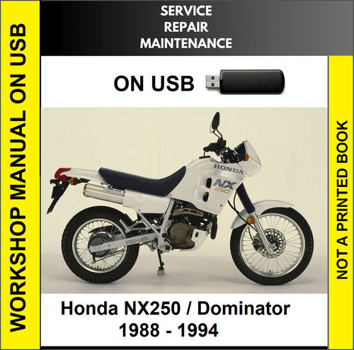 Honda nx250 dominator 1988 - dominator,