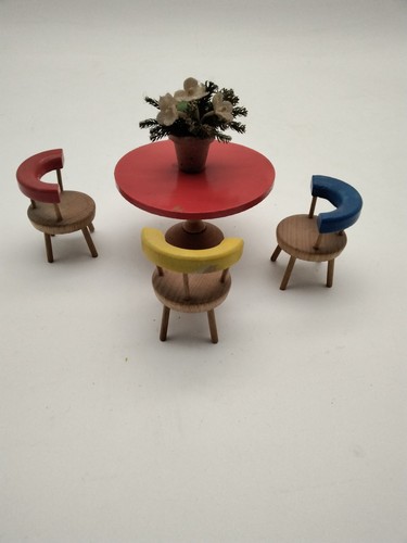 Vintage puppenstube holz - vintage,